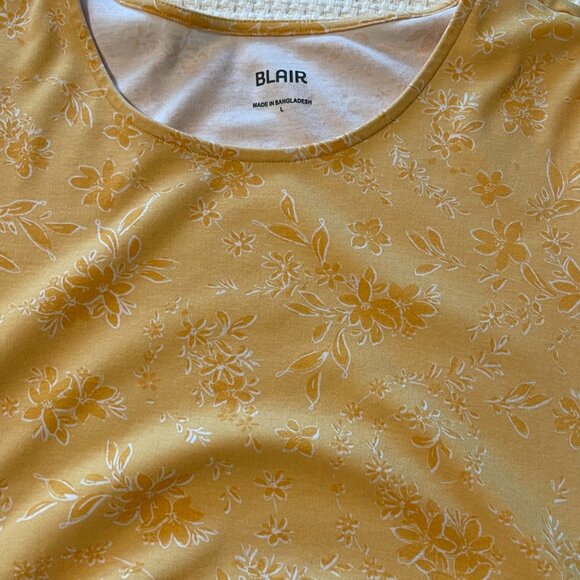 BLAIR Print Scoopneck Dress with Pockets Size Large - Picture 9 of 10